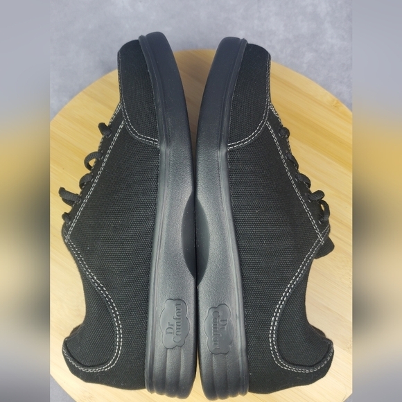 Dr. Comfort Riley Women's Therapeutic Extra Depth Athletic‎ Shoe Canvas Lace-up - Picture 10 of 16